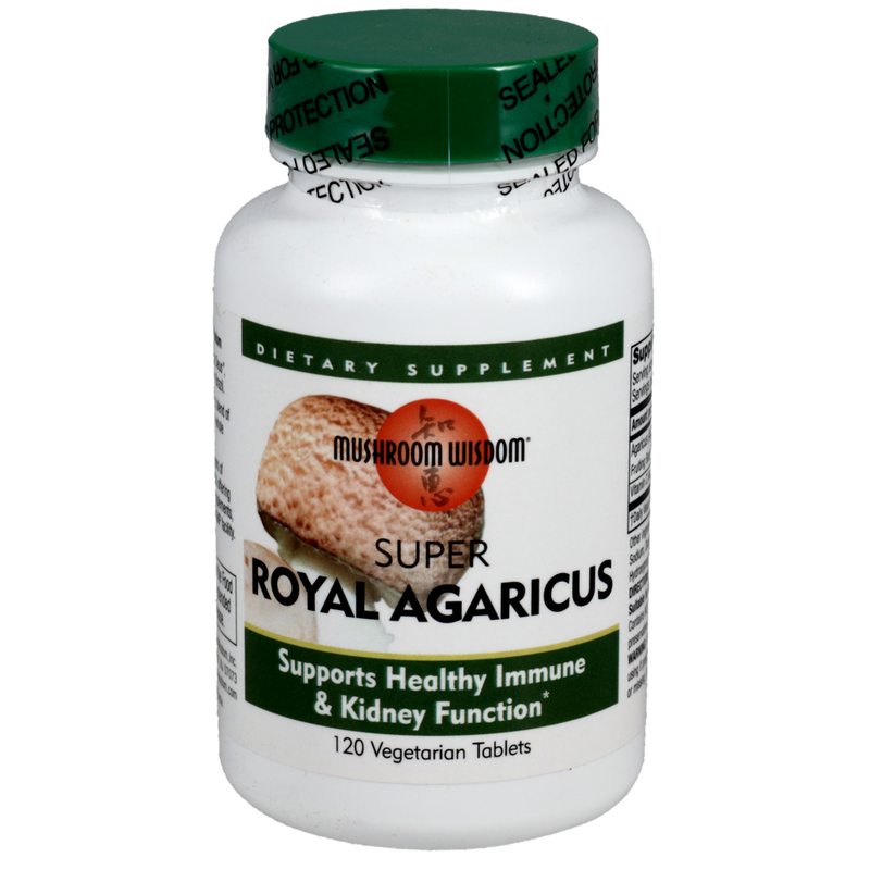 MUSHROOM WISDOM ROYAL AGARICUS 120 TABLETS