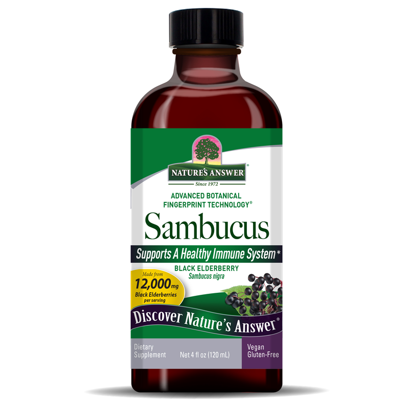SAMBUCUS ORGANIC ELDERBERRY SYRUP 4oz