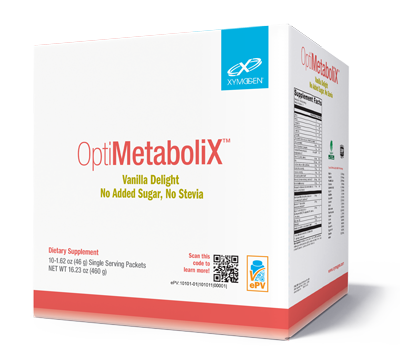 OPTIMETABOLIX VANILLA DELIGHT SUGAR & STEVIA FREE 10 SERVINGS