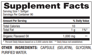 Flaxseed Oil 1,000mg