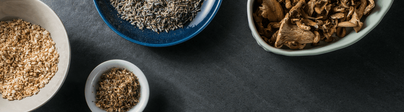Herbs and Mushrooms
