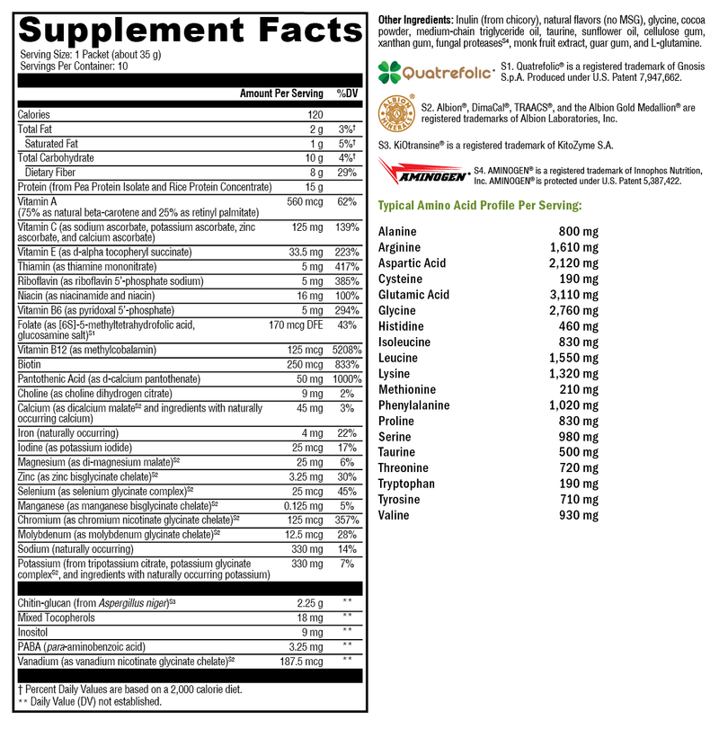 FIT LEAN FOOD COMPLETE DUTCH CHOCOLATE 10 SERVINGS