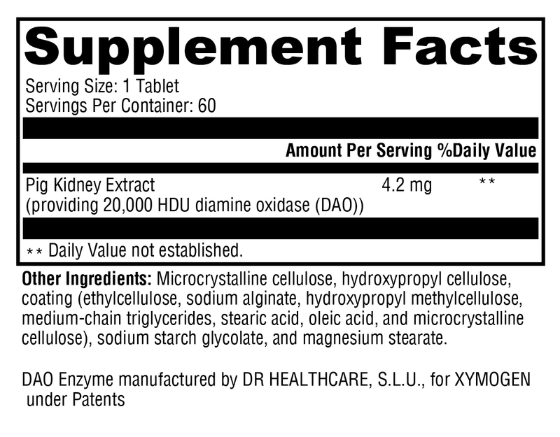 HISTDAO 60 TABLETS