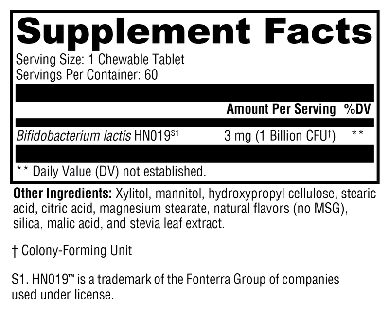 PROBIOMAX ORAL 60 CHEWABLE TABLETS