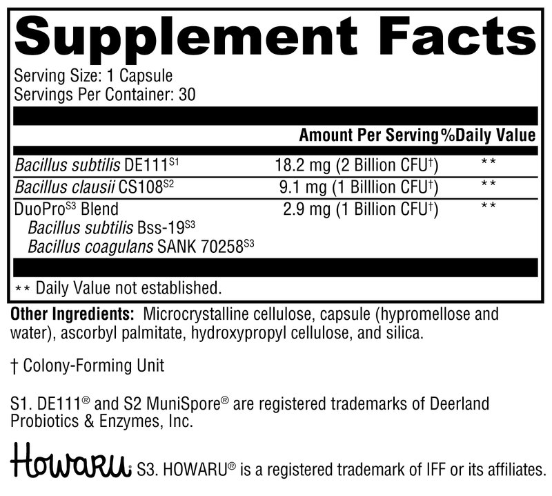 PROBIOMAX SPORE 30 CAPSULES