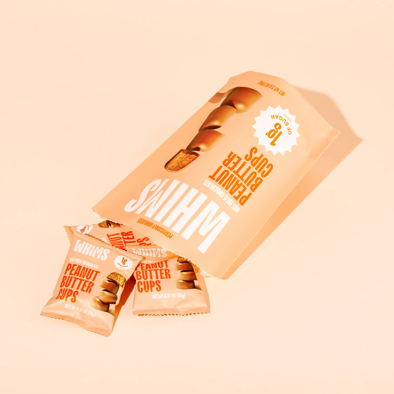 WHIMS Oat Milk Chocolate Peanut Butter Cups - Pouch