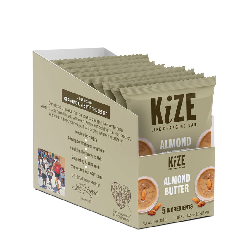 KiZE Life Changing Bar | Almond Butter