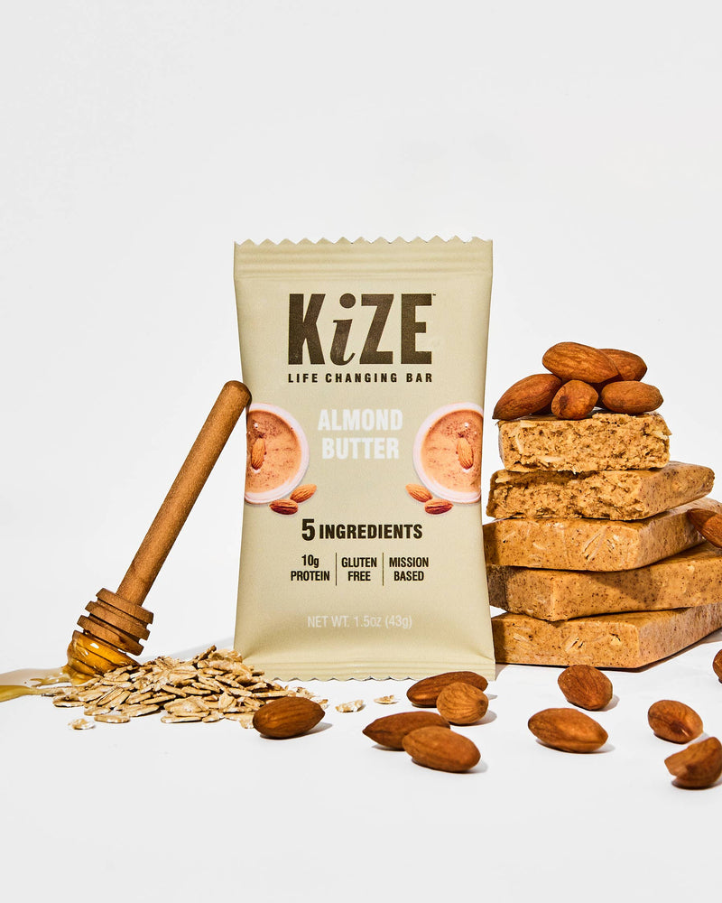 KiZE Life Changing Bar | Almond Butter