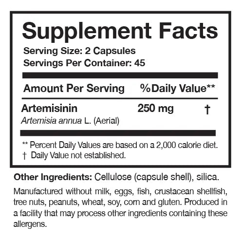 Artemisinin Solo 90 Capsules