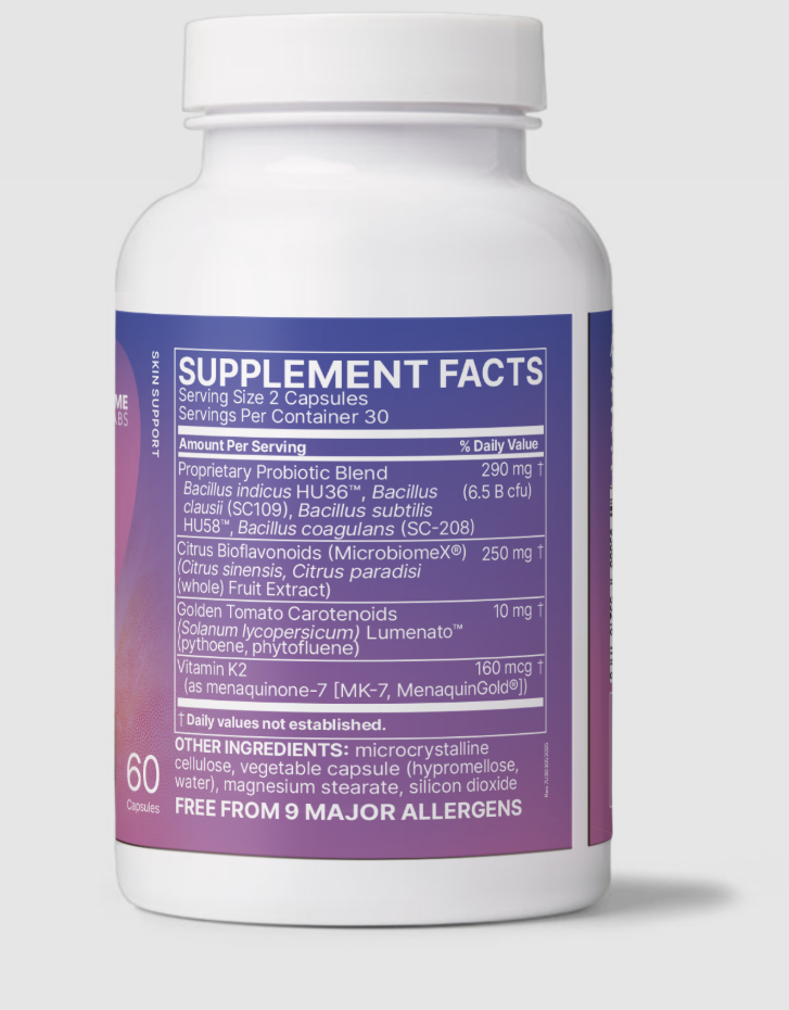 MICROBIOME LABS SERENE SKIN 60 CAPSULES