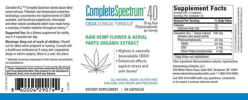 COMPLETE SPECTRUM 40