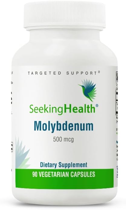 SEEKING HEALTH MOLYBDENUM 500 90 CAPSULES
