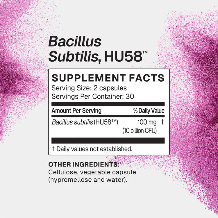 BACILLUS SUBTILIS HU58 30 CAPSULES
