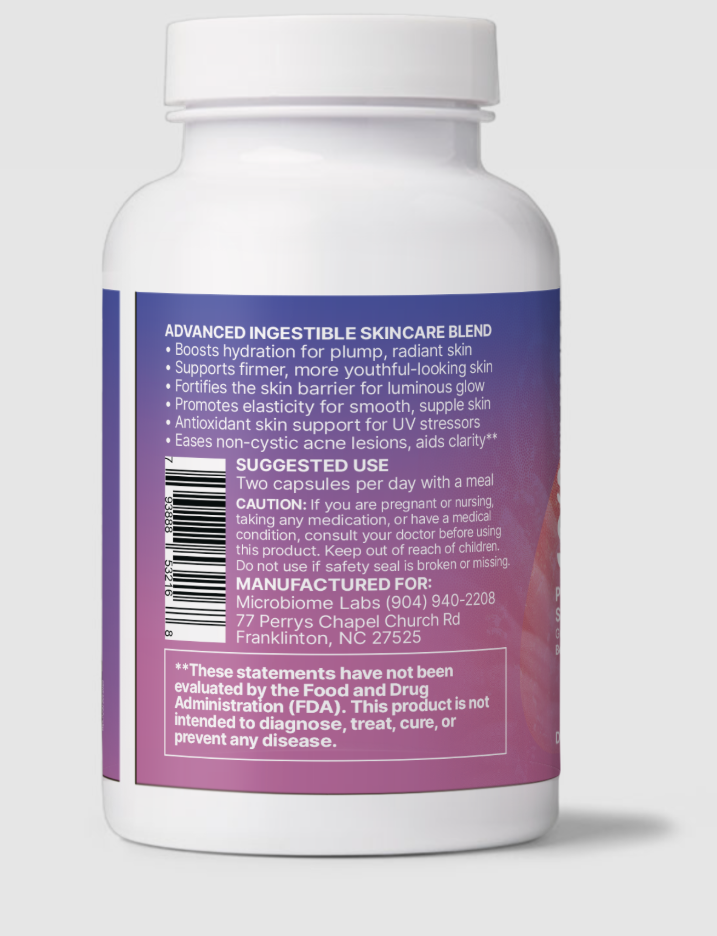 MICROBIOME LABS SERENE SKIN 60 CAPSULES