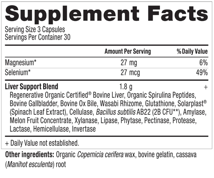 KHS LIVER FORMULA 90 CAPSULES