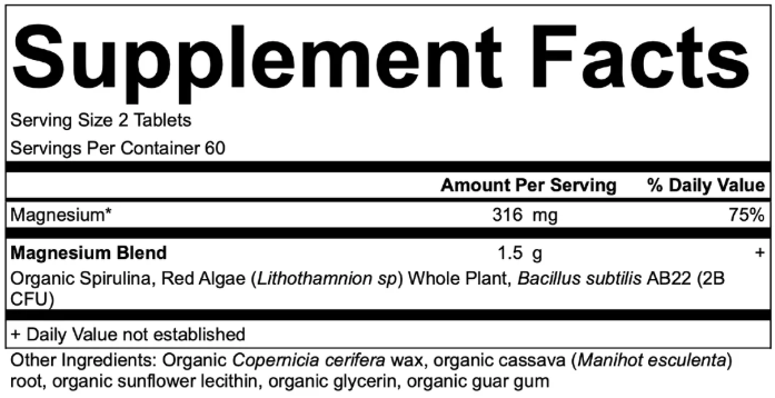 KHS MAGNESIUM PEPTIDES 120 CAPSULES