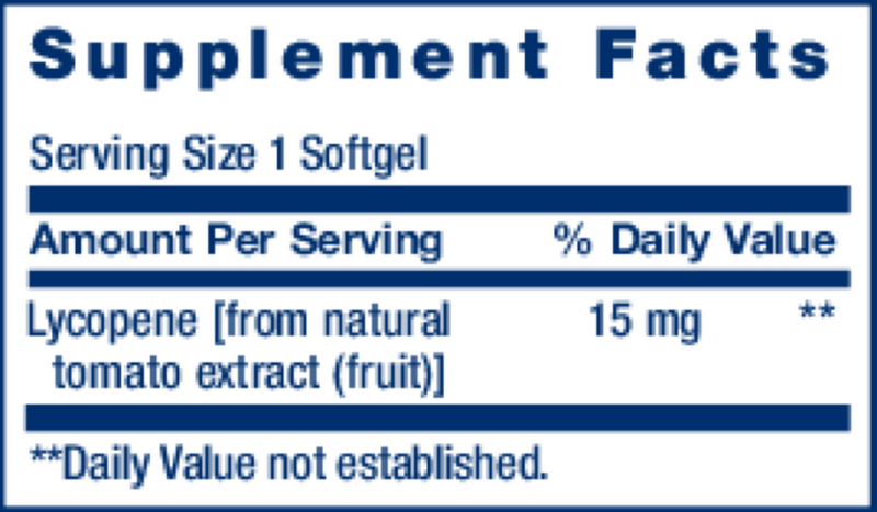 LIFE EXTENSION MEGA LYCOPENE 15MG 90 SOFTGELS
