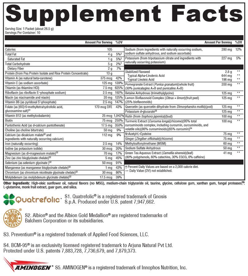 OPTICLEANSE GHI LITE 10 SERVINGS