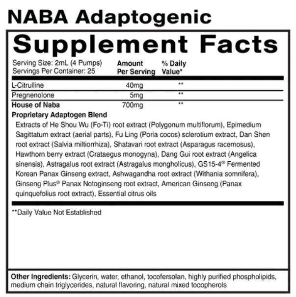 QUICKSILVER ADAPTOGENIC RESERVE BLEND