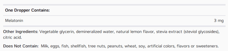 NUMEDICA MELATONIN 2 FLOZ