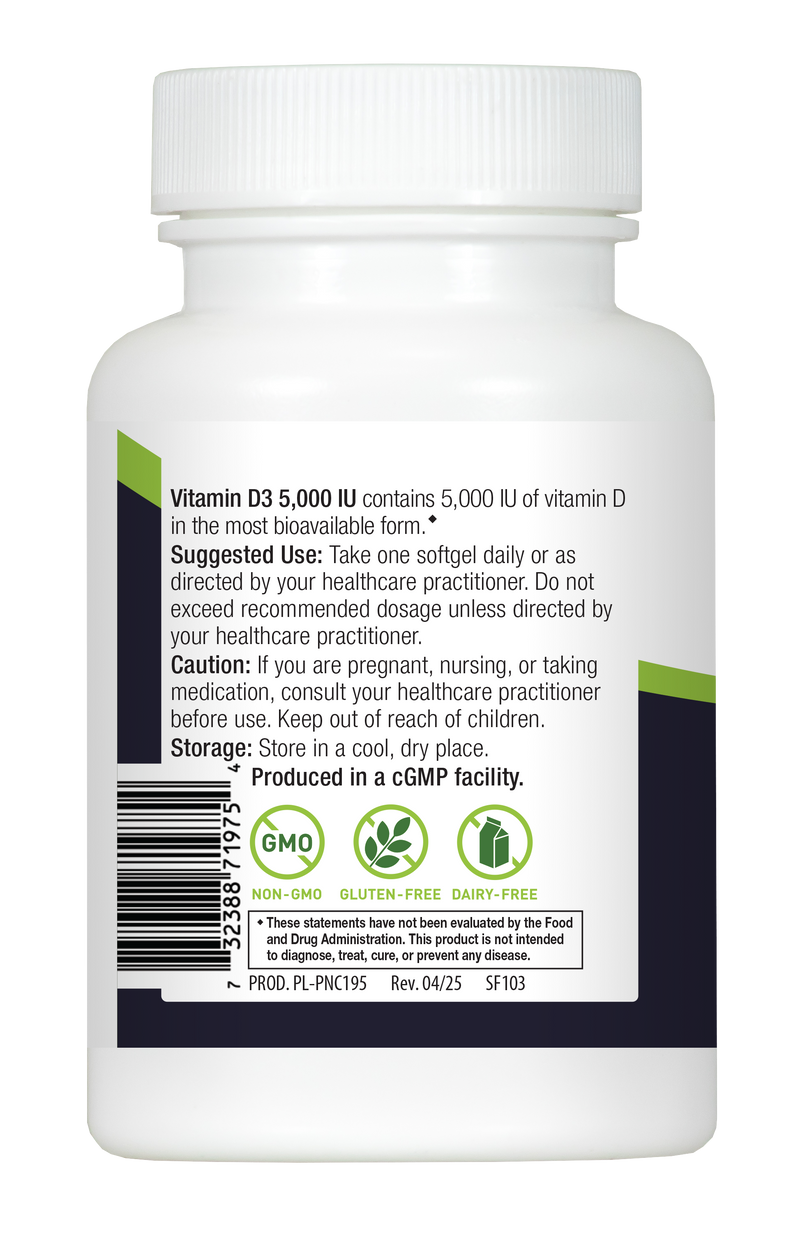 VITAMIN D3 5000 120 SOFTGELS