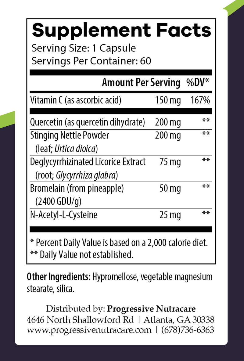 PROGRESSIVE NATURAL SINUS SUPPORT PLUS