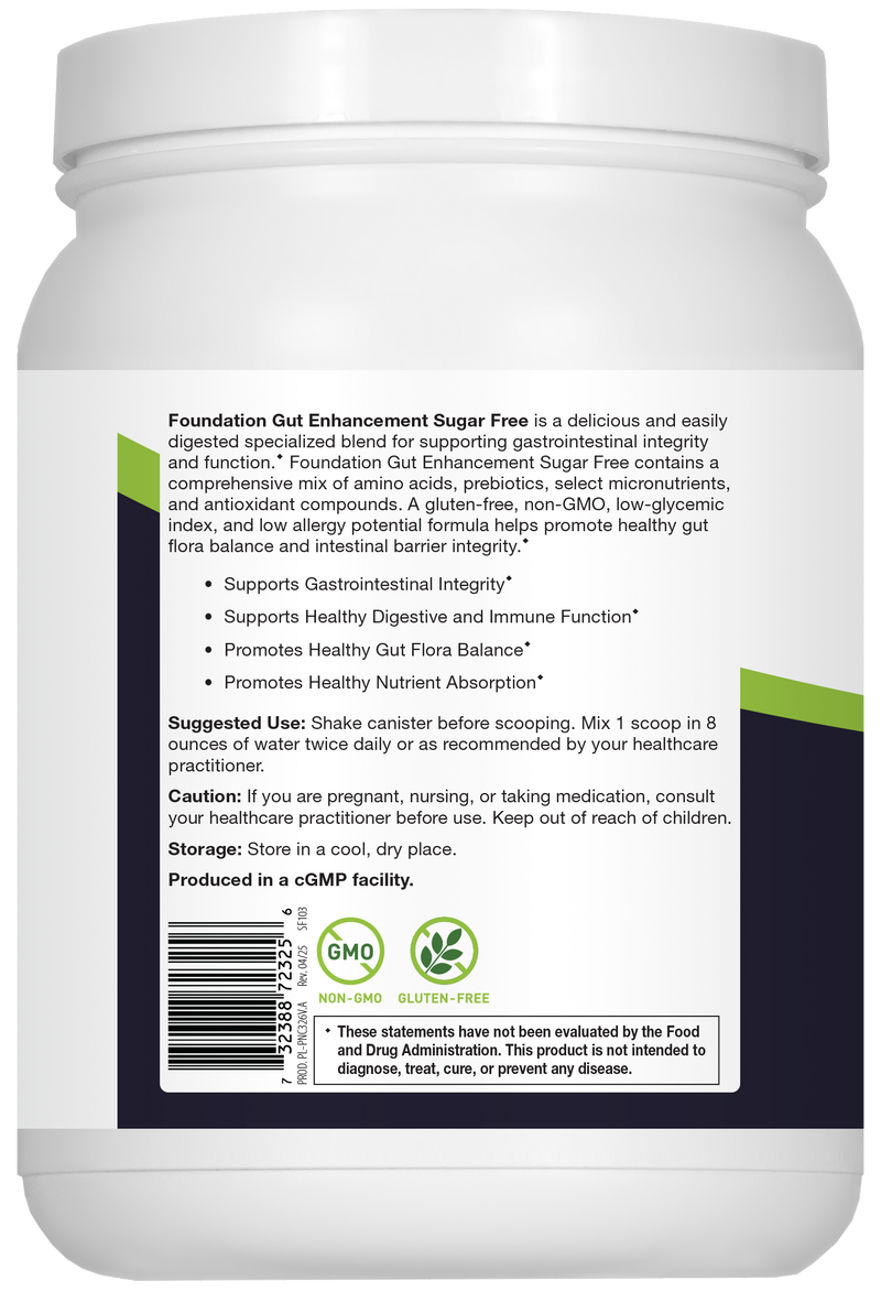FOUNDATION GUT ENHANCEMENT WITH STEVIA