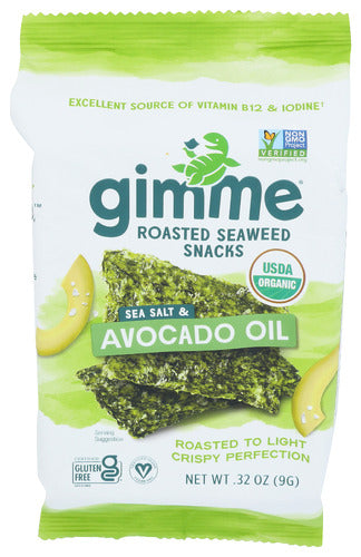 GIMME SEA SALT & AVOCADO OIL SEAWEED