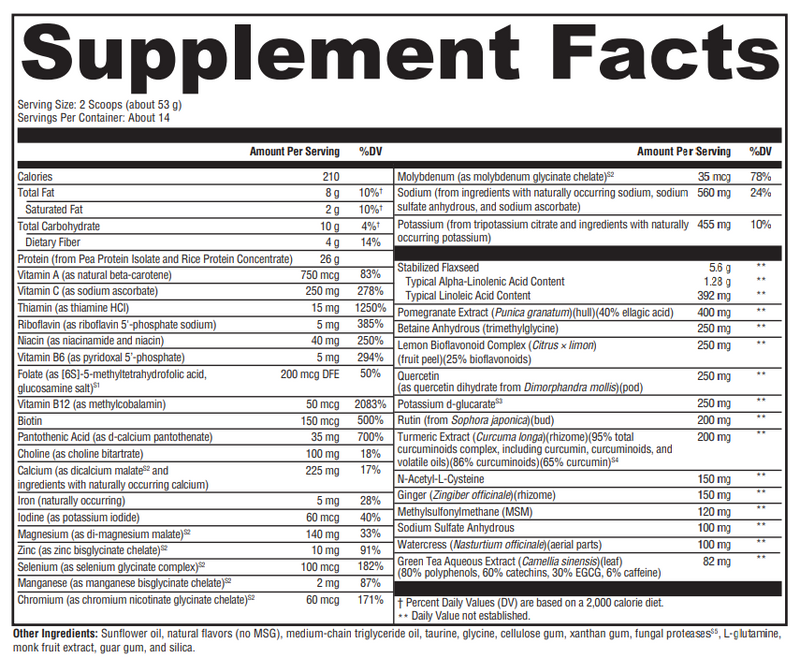 FOUNDATION GUT - NO SUGAR NO STEVIA