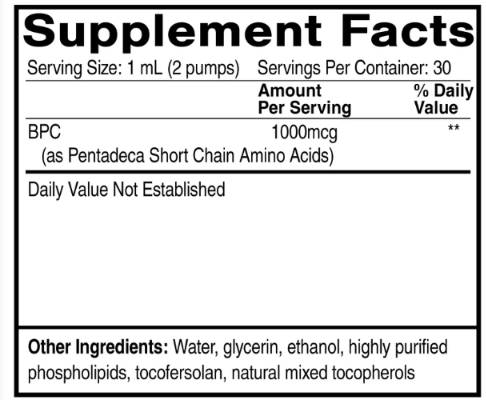 ORAL LIPOSOMAL BPC