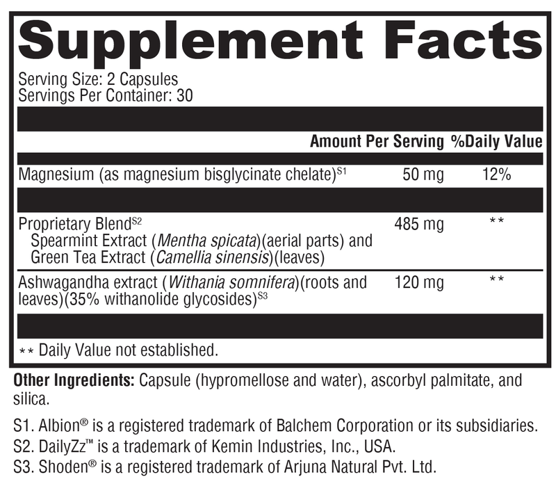 SLEEP & PERFORM 60 CAPSULES