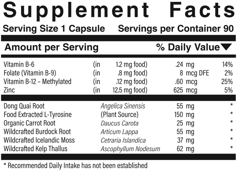 VEGETARIAN THYRO 90 CAPSULES