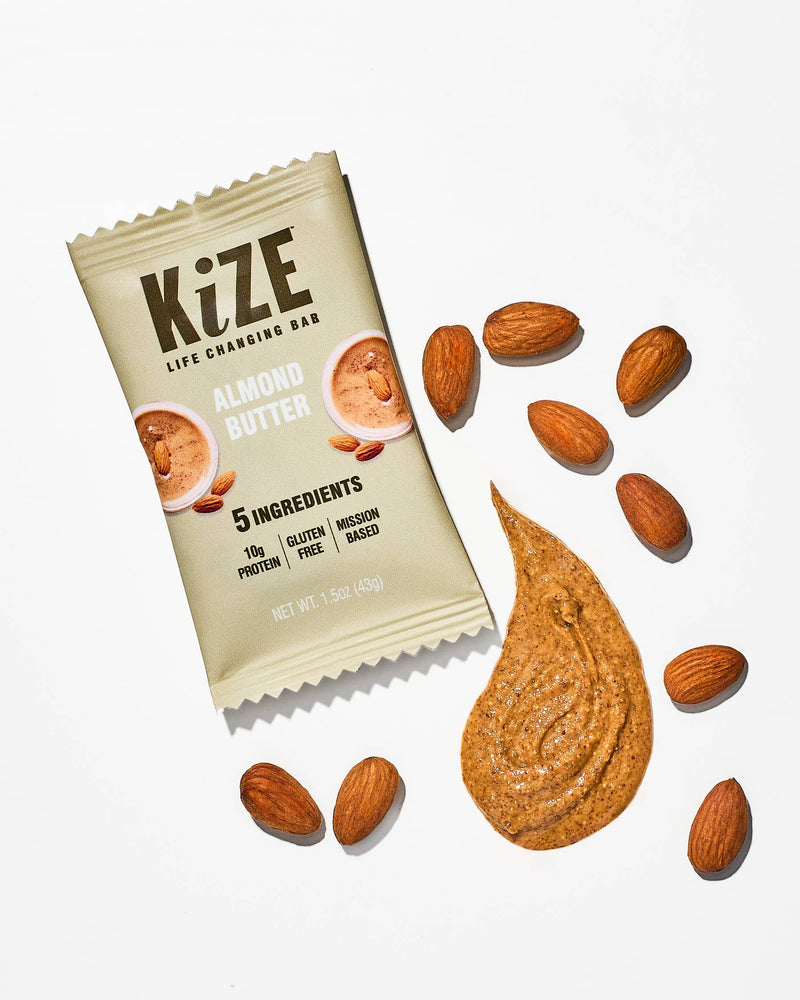 KiZE Life Changing Bar | Almond Butter