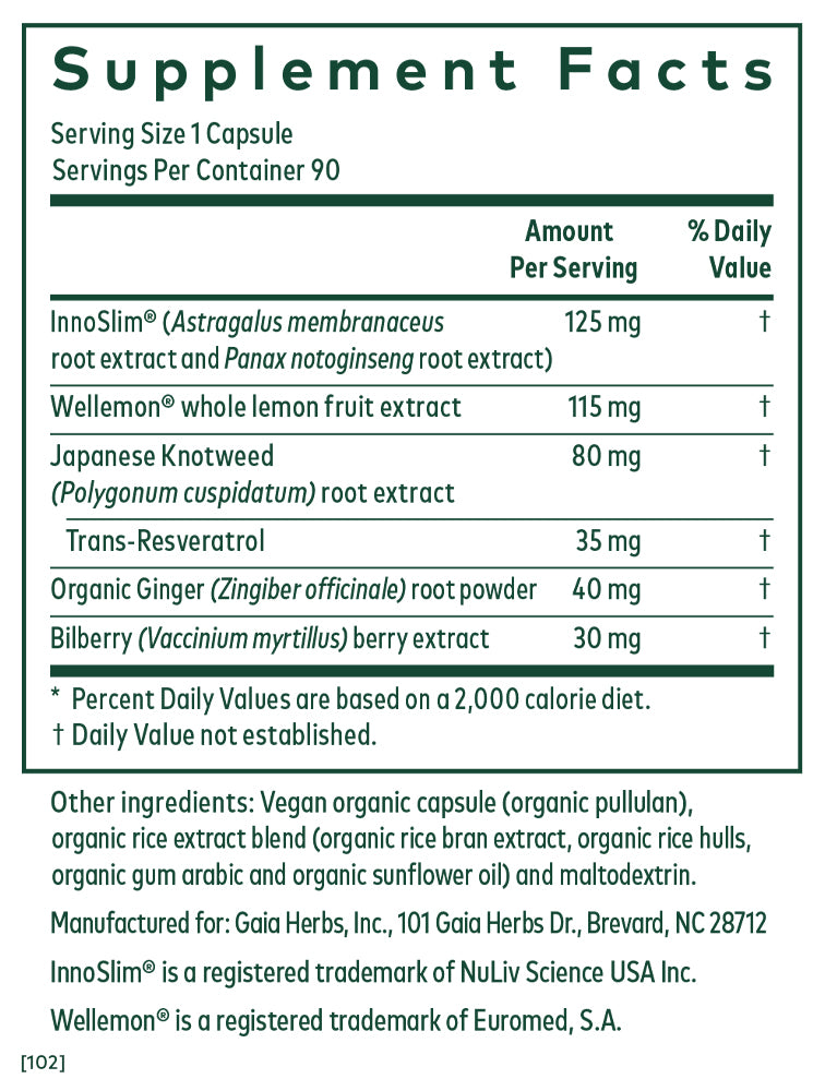 AMPK ACTIVATOR 90 CAPSULES