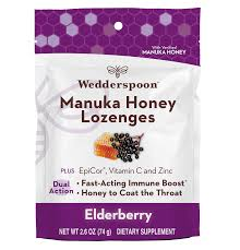 WEDDERSPOON MANUKA ELDER LOZENGES