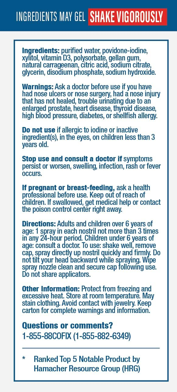 COFIXRX NASAL SPRAY