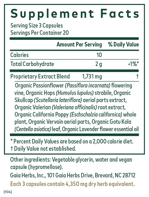 SLEEP FORMULA 60 CAPSULES