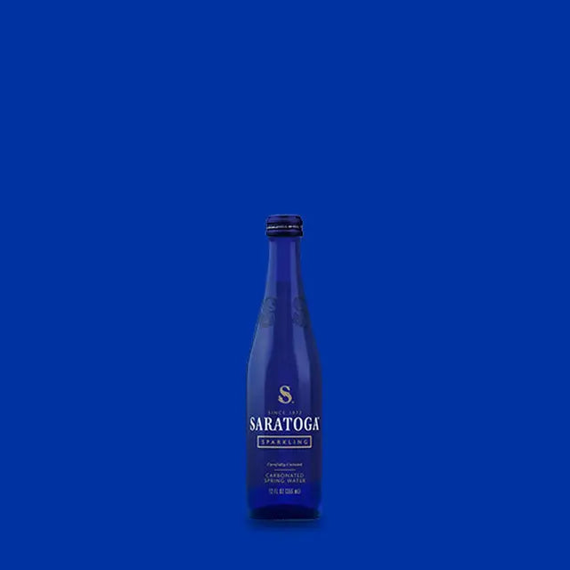 SARATOGA GLASS SPARKLING WATER 12OZ