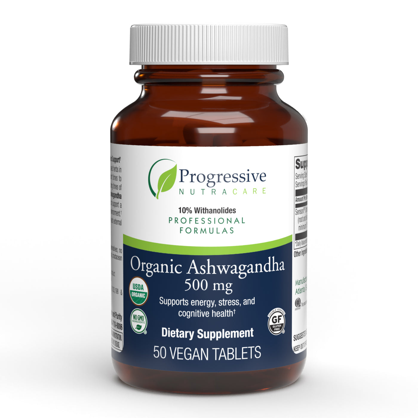 ORGANIC ASHWAGANDHA 50 TABLETS Progressive Nutracare ORGANIC ASHWAGANDHA 50 TABLETS Progressive Nutracare
