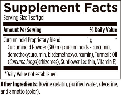 Curcum-Evail 120 Soft Gels