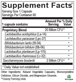 PROGRESSIVE PROBIOTIC 60ct