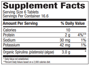 Organic Spirulina